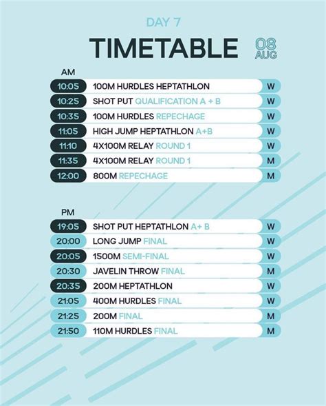 Olympic Athletics Schedule & Results .